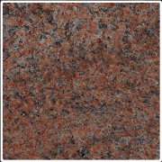Graniet - Multicolor Rood